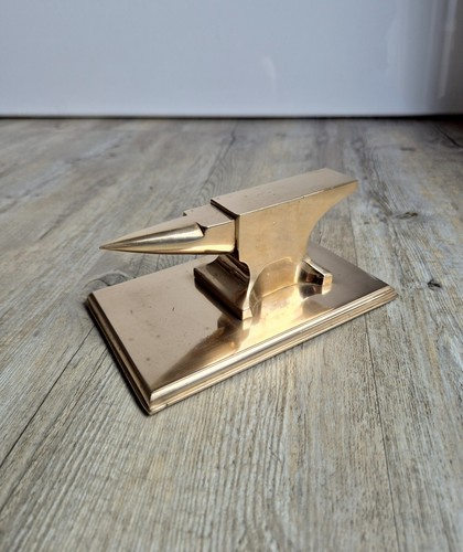 Großer massiver alter messing - massiver,