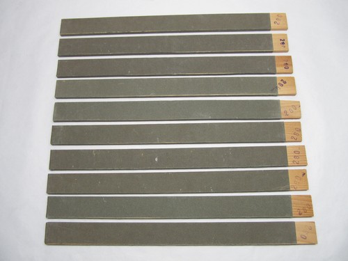 Schmirgelhölzer flach - 10,
