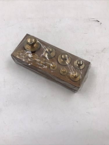 Vintage gewichtssatz apotheker - vintage,