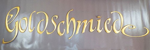 Alter fassaden schriftzug - alter,