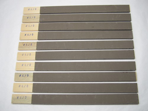 Schmirgelhölzer flach - 10,